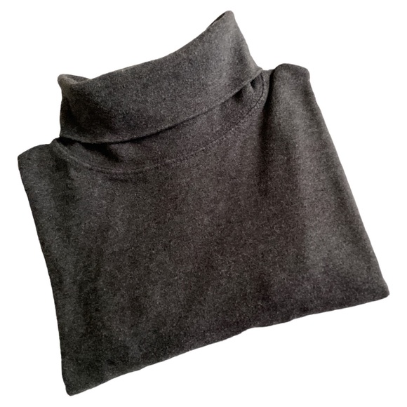Jones New York Sport Womens Turtleneck Long Sleeves Pullover Charcoal Size Small - Picture 14 of 14